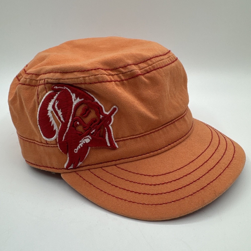New Era Tampa Bay Buccaneers Women's Military Cadet Hat Orange Adjustable NFL